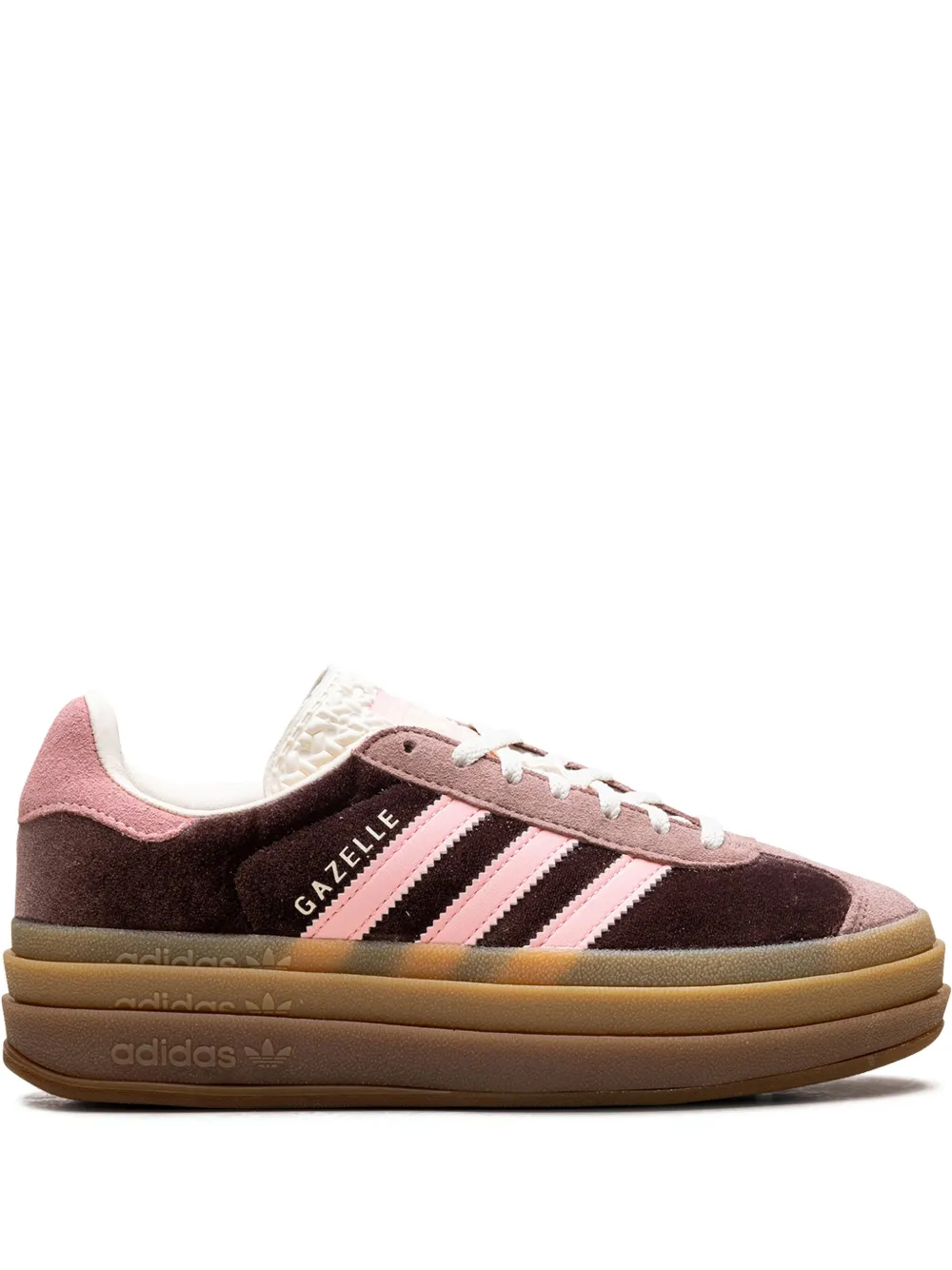 Adidas Gazelle Bold "Shadow Brown Warm Clay Glow Pink" sneakers