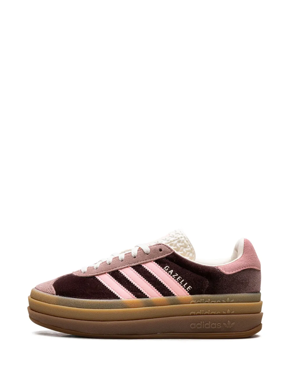 adidas Gazelle Bold "Shadow Brown Warm Clay Glow Pink" sneakers Bruin