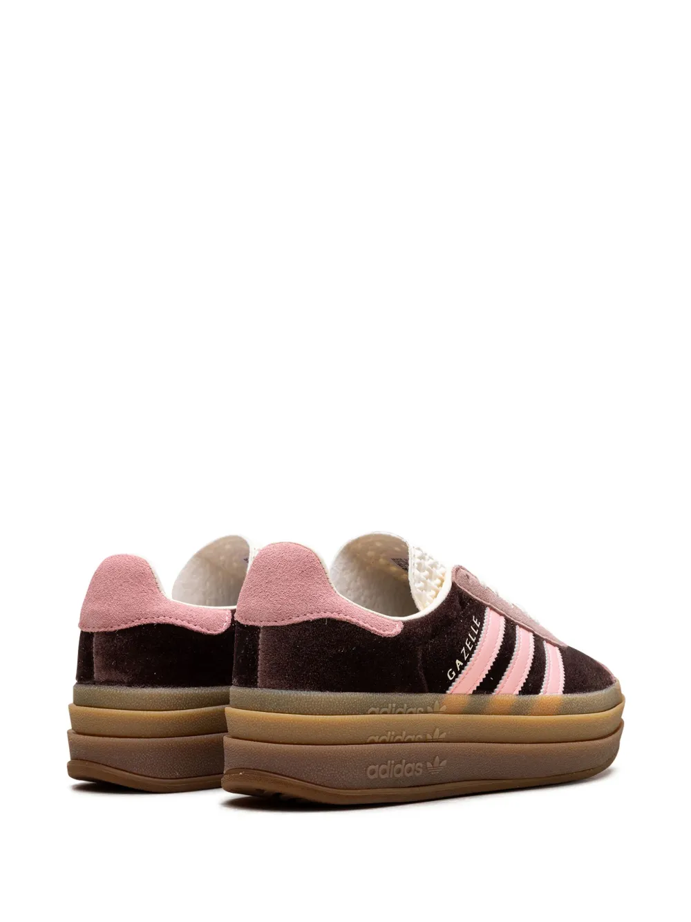 adidas Gazelle Bold "Shadow Brown Warm Clay Glow Pink" sneakers Bruin