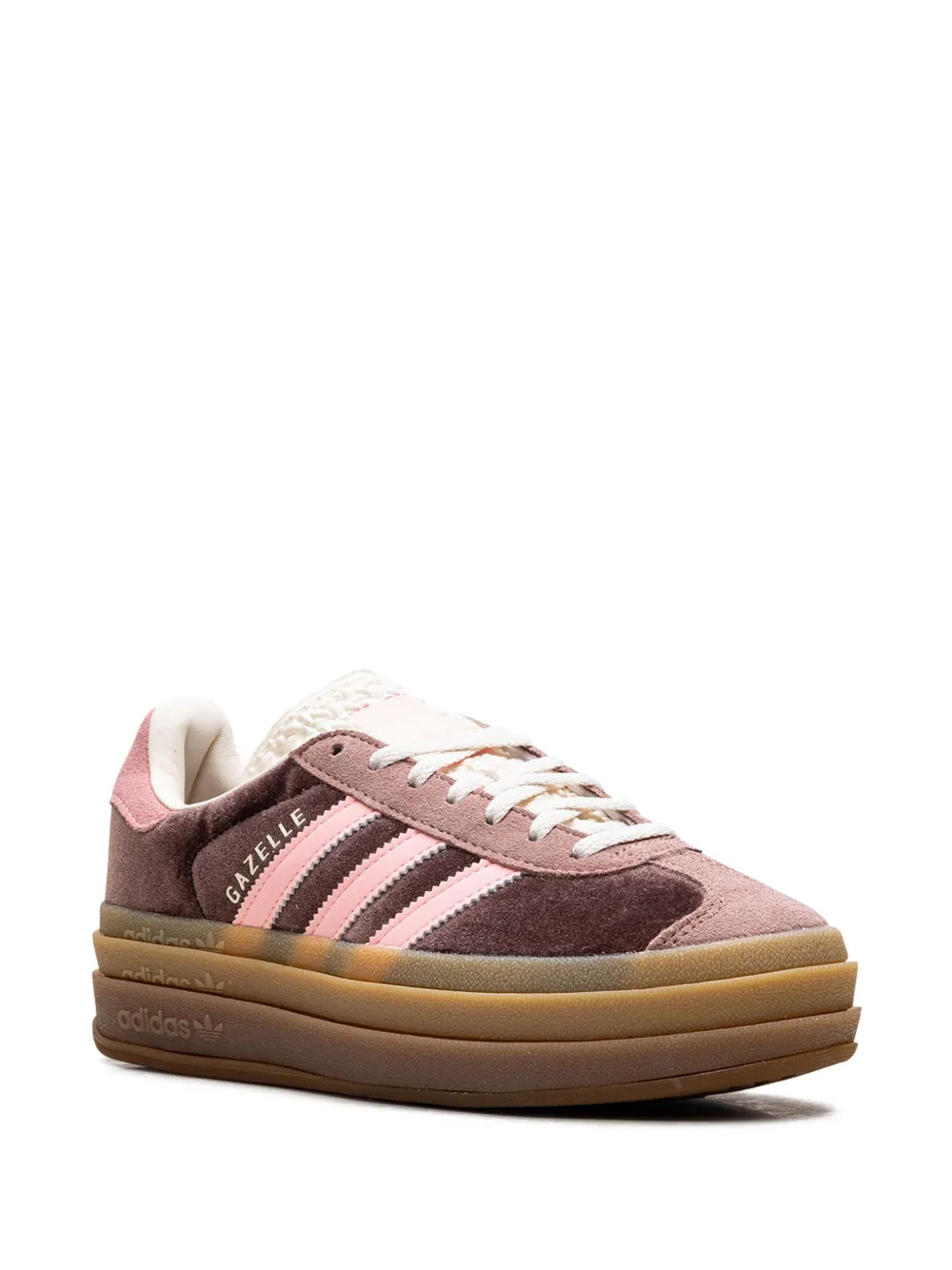 adidas Gazelle Bold "Shadow Brown Warm Clay Glow Pink" sneakers Bruin