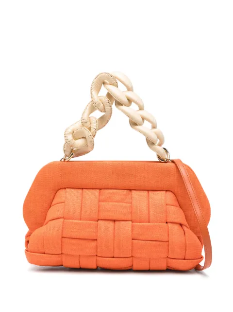 Themoirè Bios clutch bag