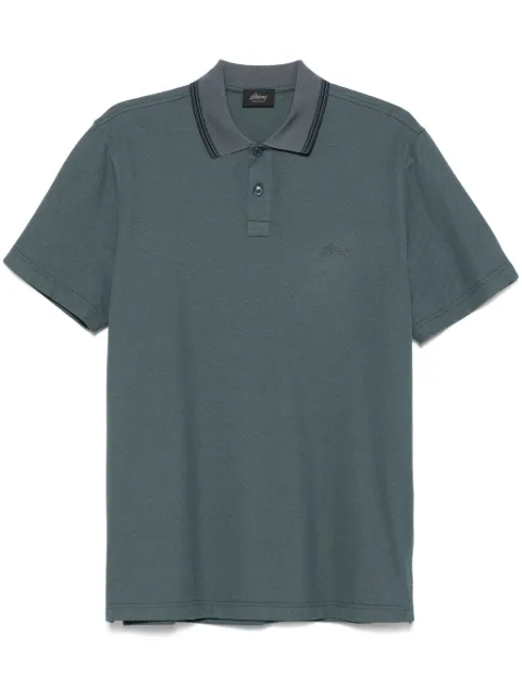 Brioni piqué polo shirt
