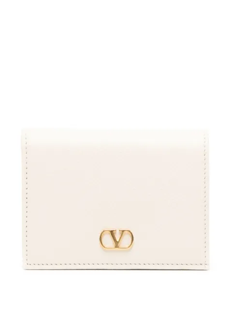 Valentino Garavani Compact VLogo leather wallet