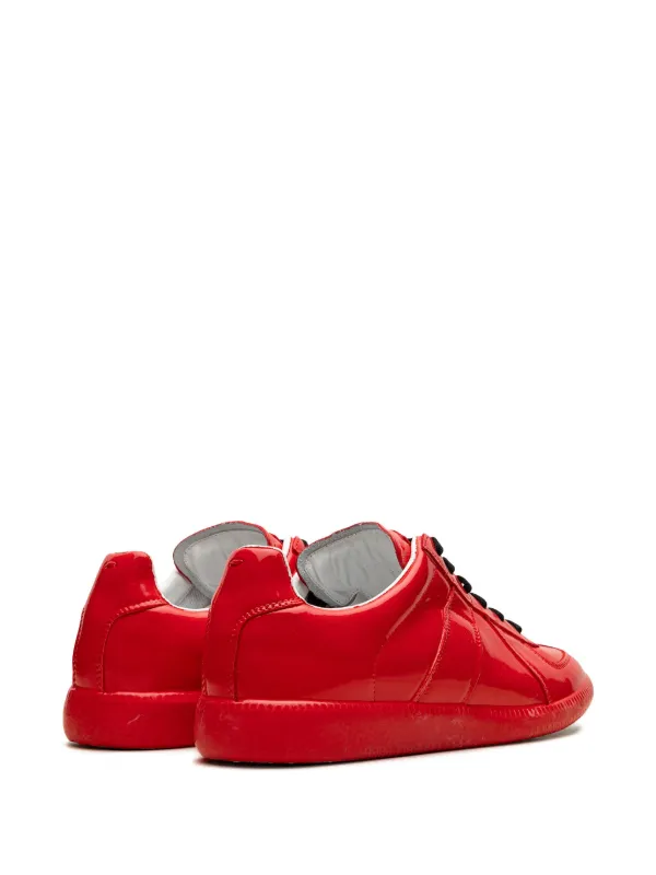 Maison Margiela REPLICA 赤 レザー　41サイズ Women's Maison Margiela Replica Red Leather DS — RootsBK