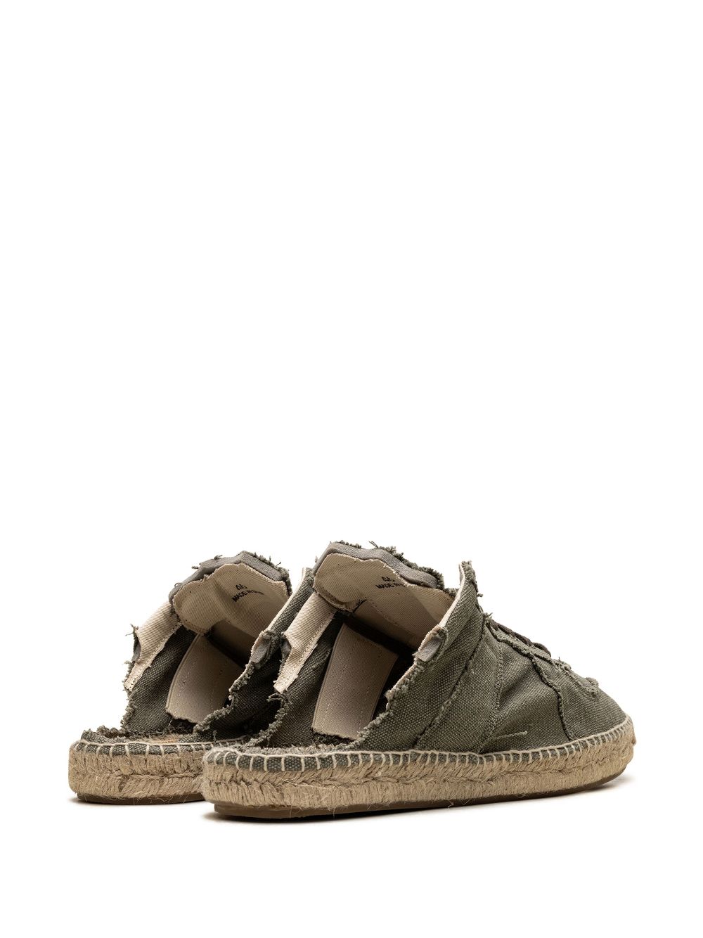 Maison Margiela canvas "Green" espadrilles