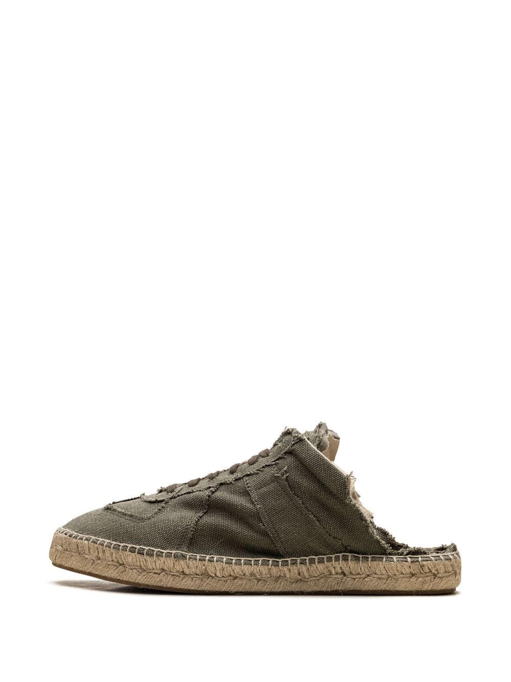 Maison Margiela canvas "Green" espadrilles