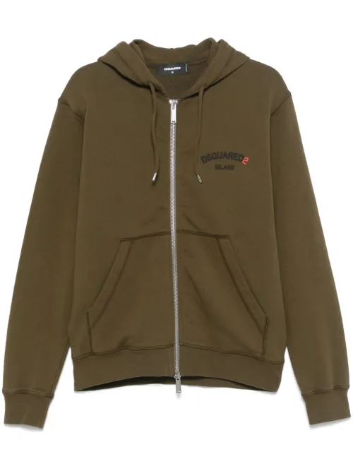 Hoodie à logo appliqué - DSQUARED2 - Modalova