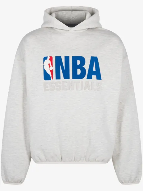 FEAR OF GOD ESSENTIALS sudadera "Light Heather" con capucha de Fear Of God Essentials x NBA Essentials