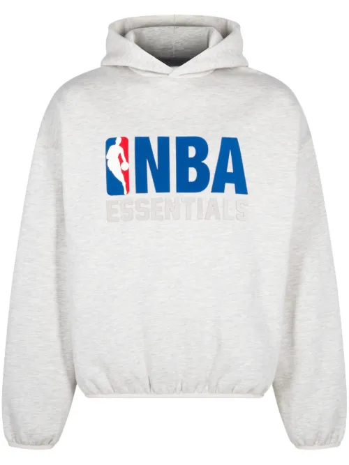 X NBA hoodie Essentials 'Light Heather' - FEAR OF GOD ESSENTIALS - Modalova
