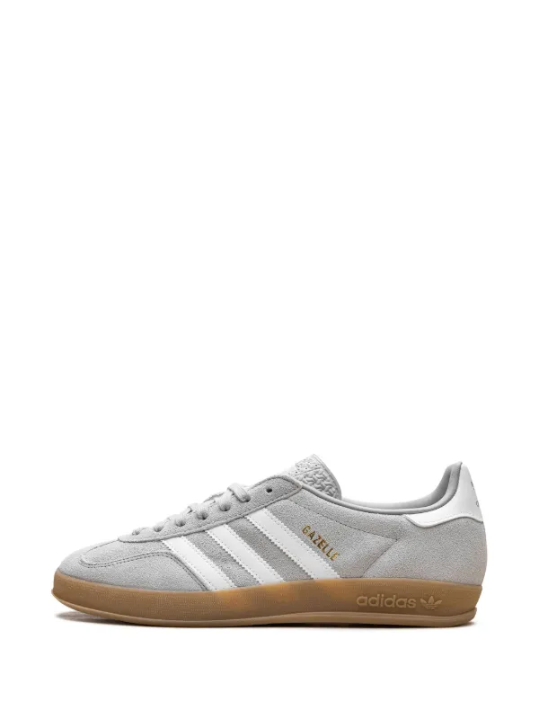 ★人気★ Adidas Gazelle Grey Two White (W) Adidas Gazelle Indoor