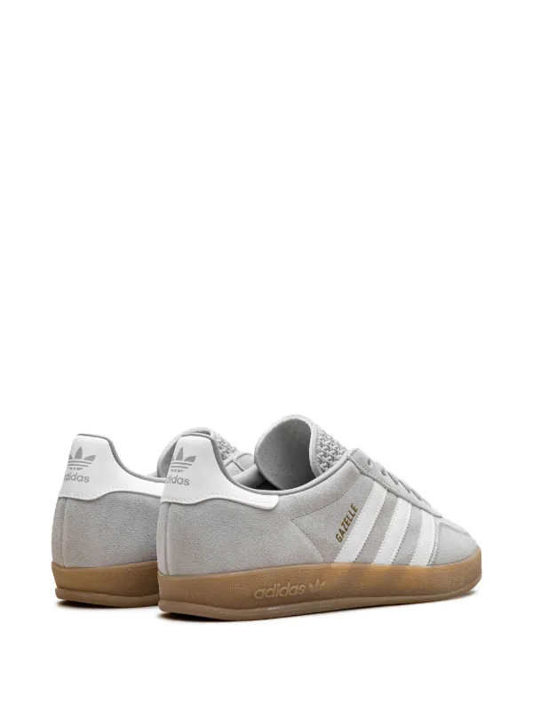 ★人気★ Adidas Gazelle Indoor Grey Cloud White adidas Gazelle Indoor Grey Cloud White Gold Metallic Men's