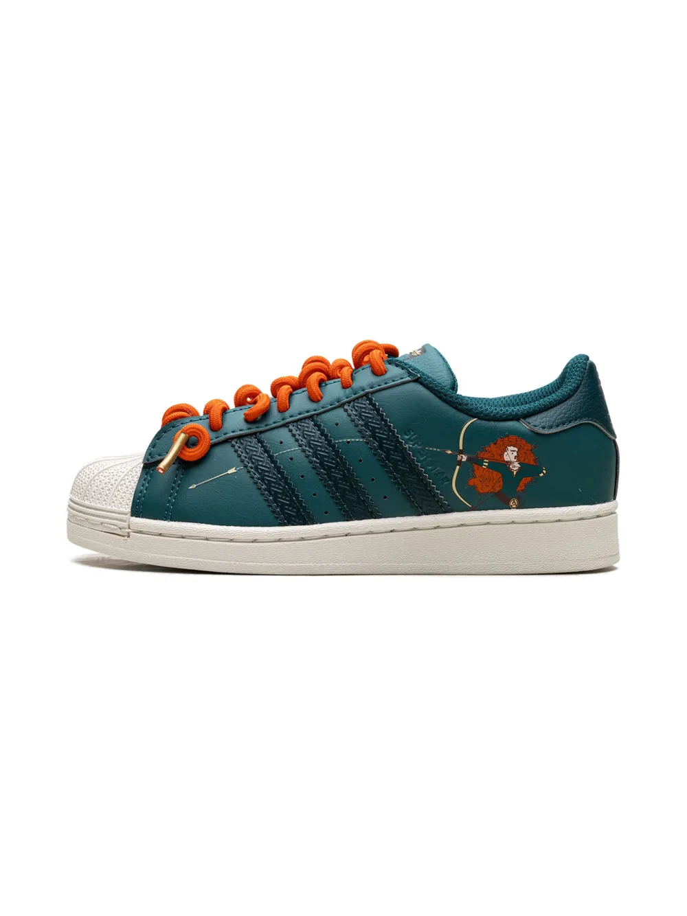 adidas Kids x Disney Superstar C "Brave Princess Merida" sneakers Blue