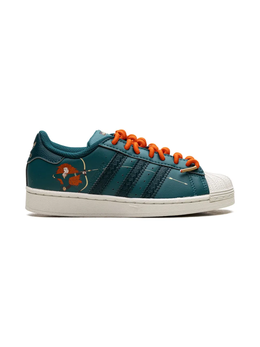 adidas Kids x Disney Superstar C "Brave Princess Merida" sneakers Blue