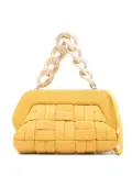 Themoirè Bios Weaved clutch bag - Yellow