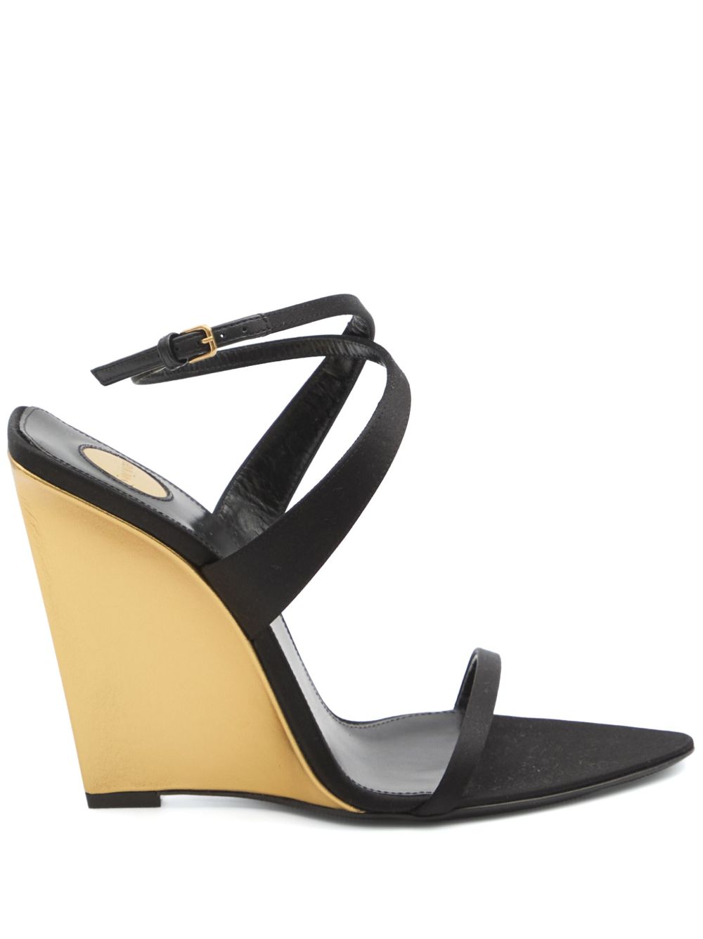 Saint Laurent Salomé sandals Black