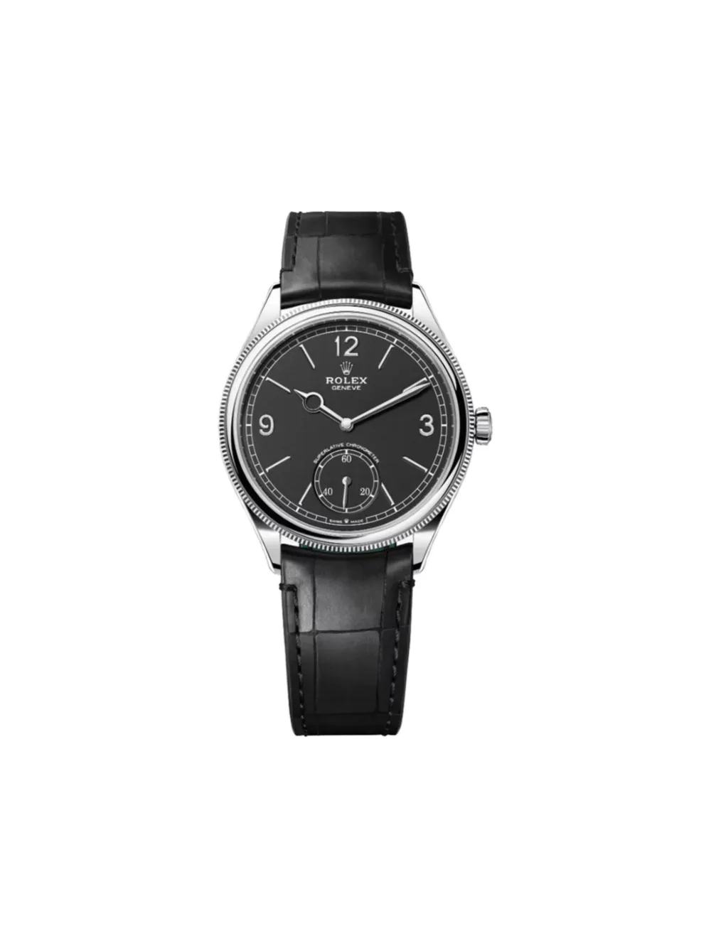 Rolex pre-owned Perpetual 1908 39mm | Black | Image 1
