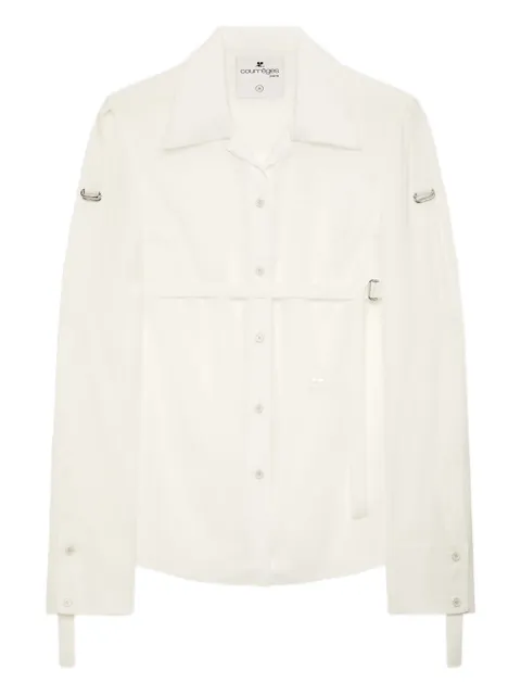 Courrèges strap shirt