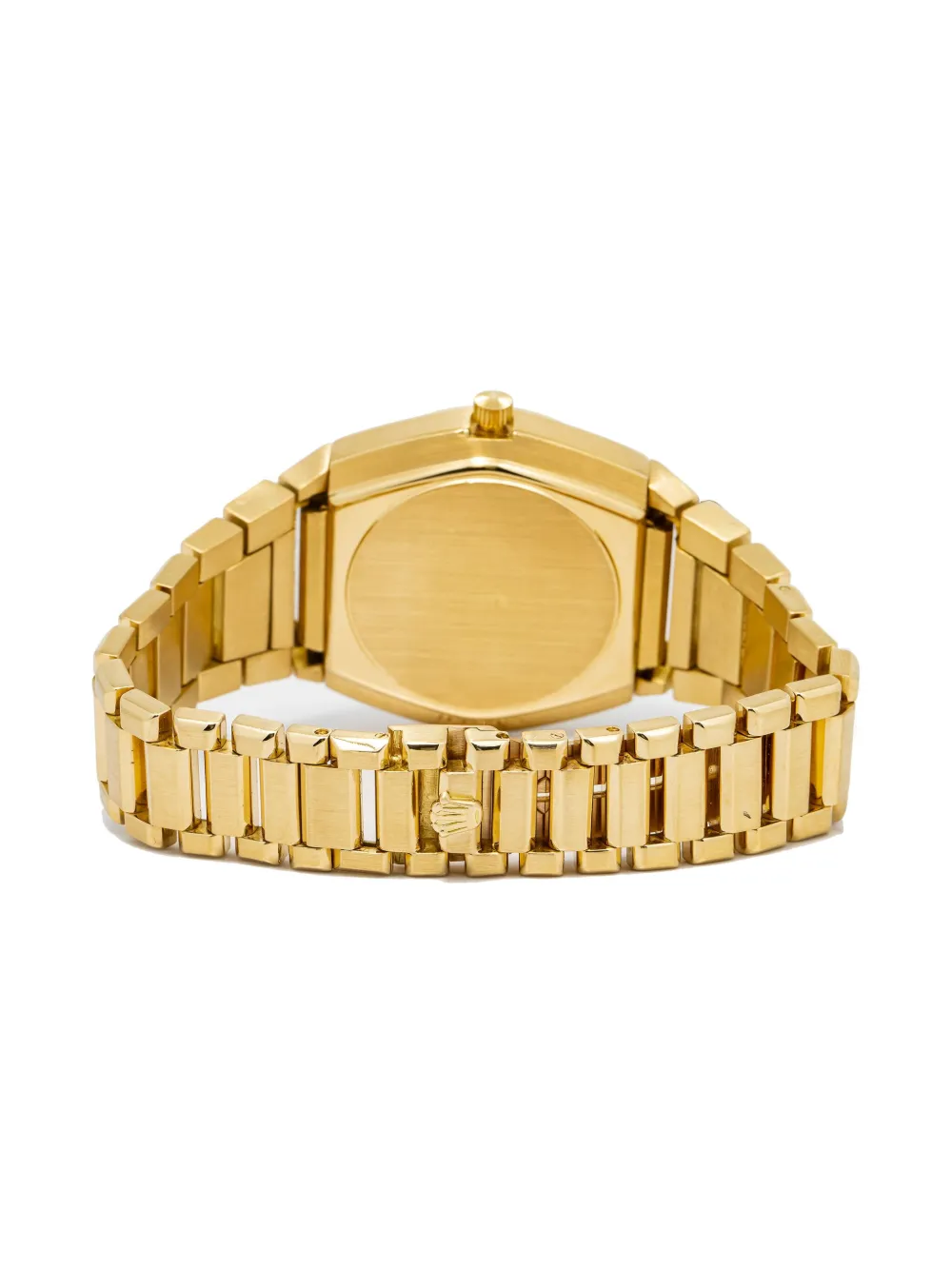 Pre-owned Rolex X Tiffany & Co  Datejust 39mm In Gold