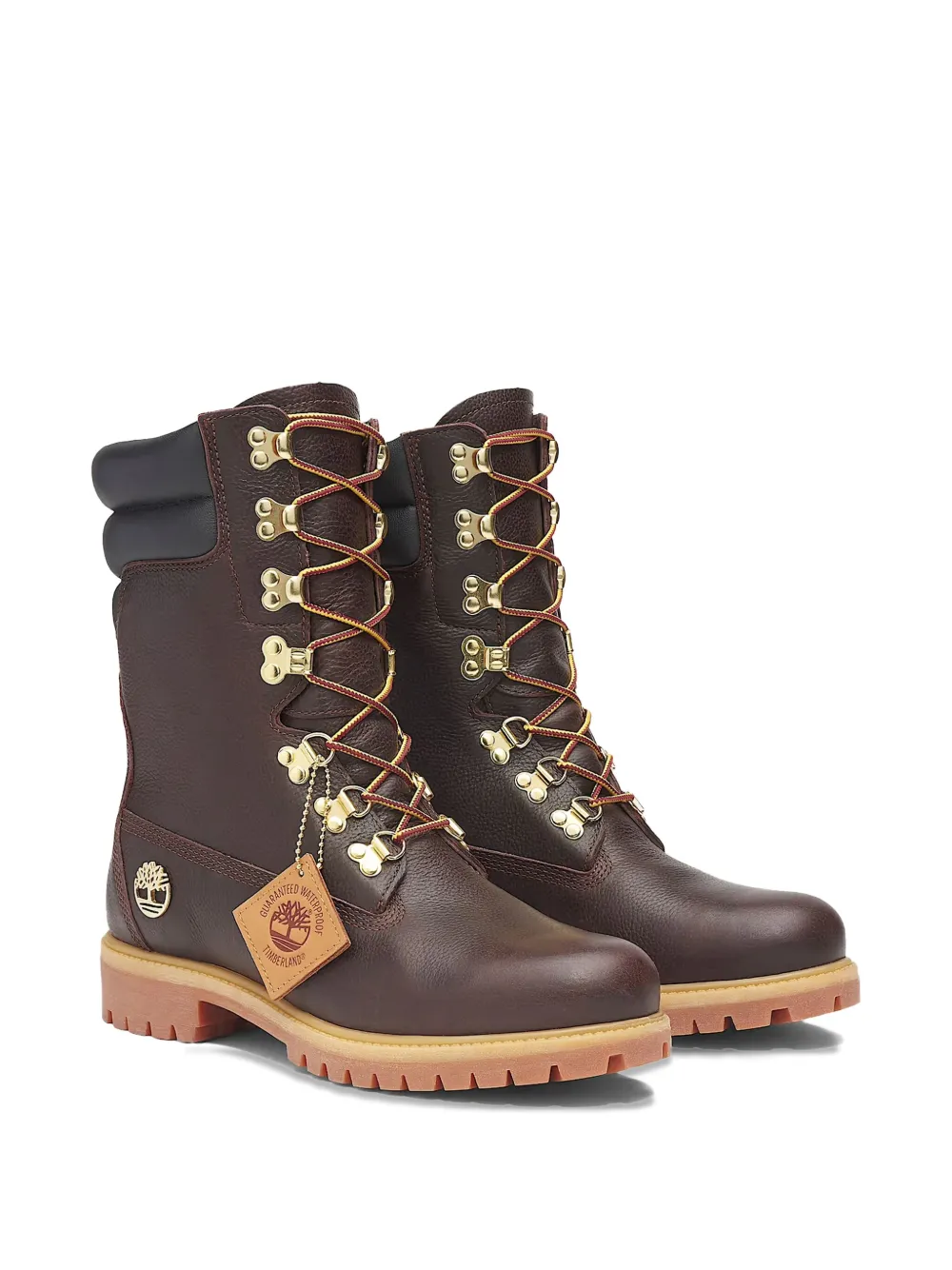 Timberland Premium Tall Lace Up Waterproof "Brown" boots