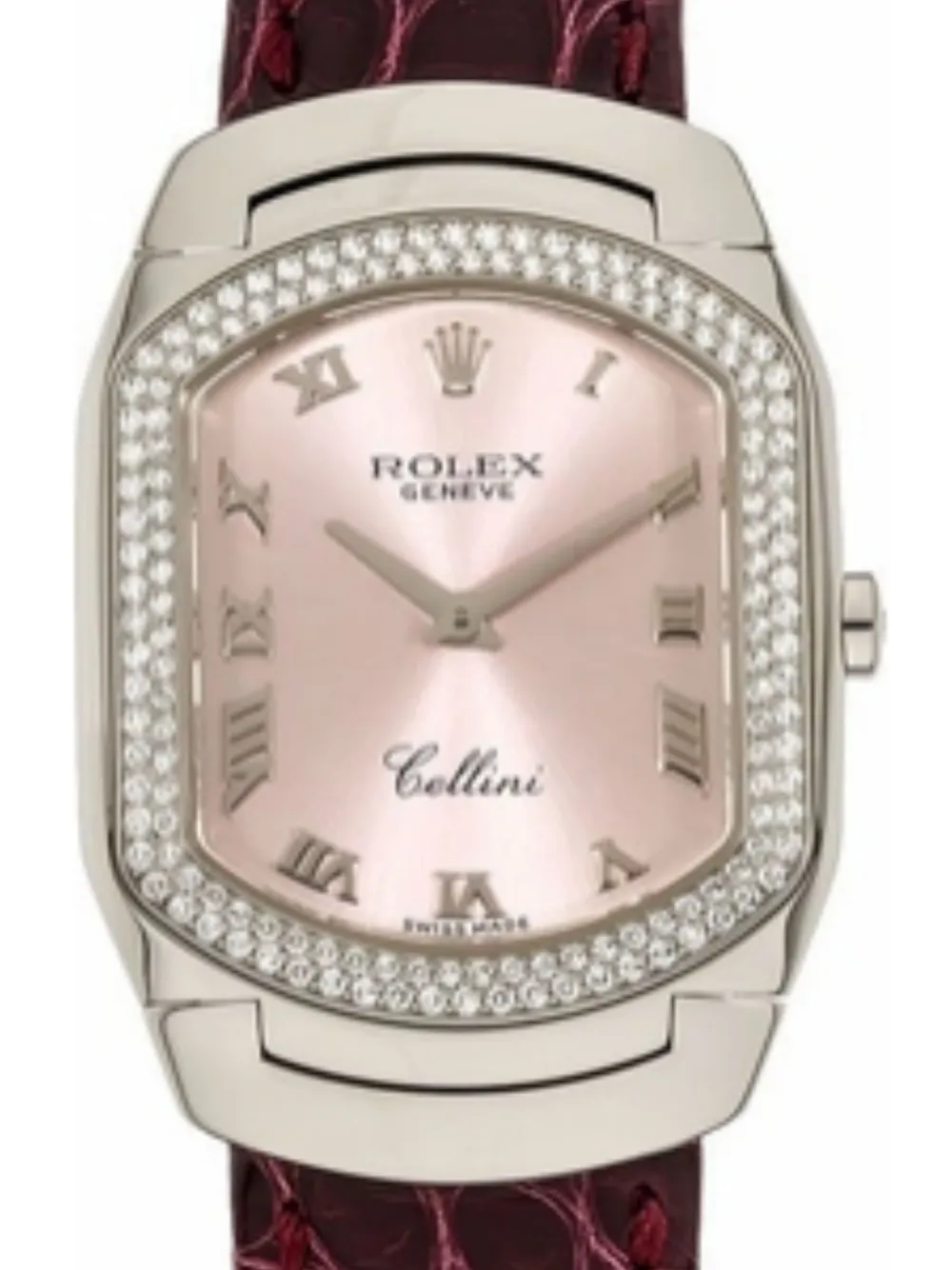 Pre-owned Rolex Cellini 24.5mm In Pink