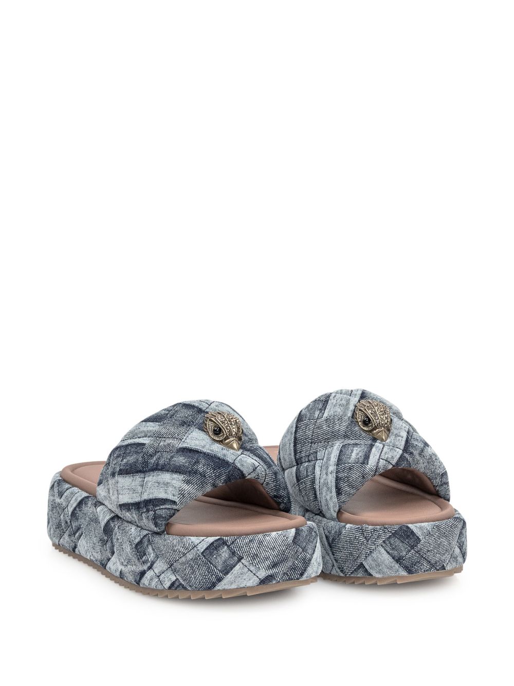 Kurt Geiger London Kensington Puff sandals Blue