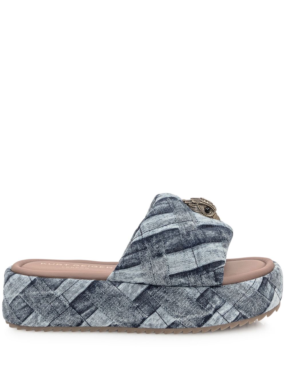 Kurt Geiger London Kensington Puff sandals Blauw