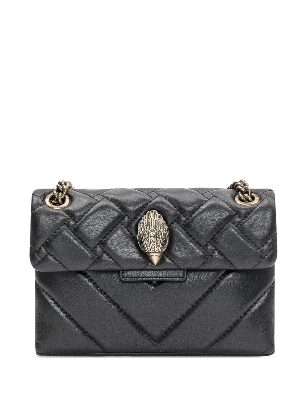 Kurt Geiger London Kensington ショルダーバッグ ミニ - ブラック Kurt Geiger London Kensington ショルダーバッグ ミニ - ブラック