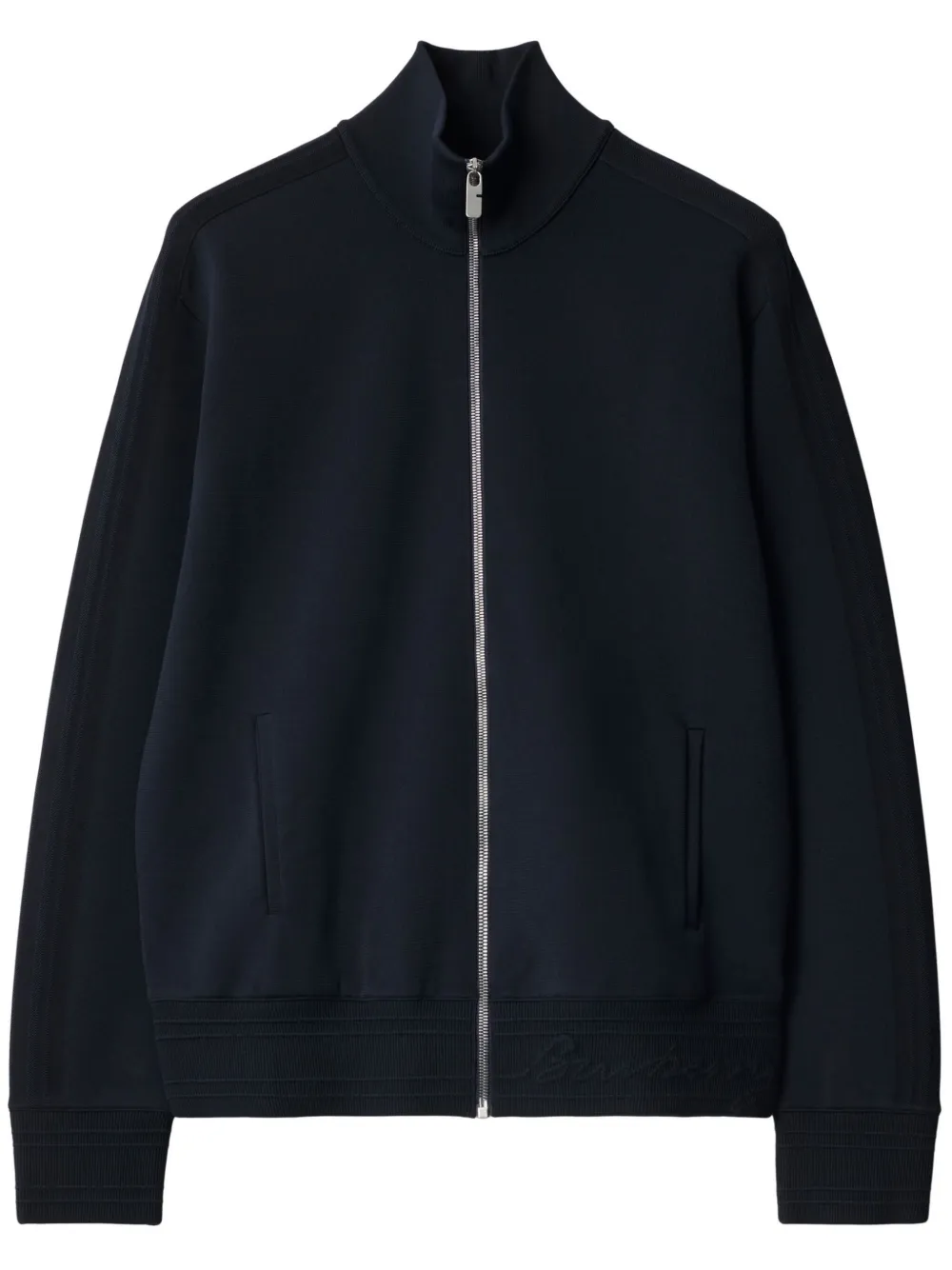 Burberry logo-embroidered sport jacket | Blue | Image 1