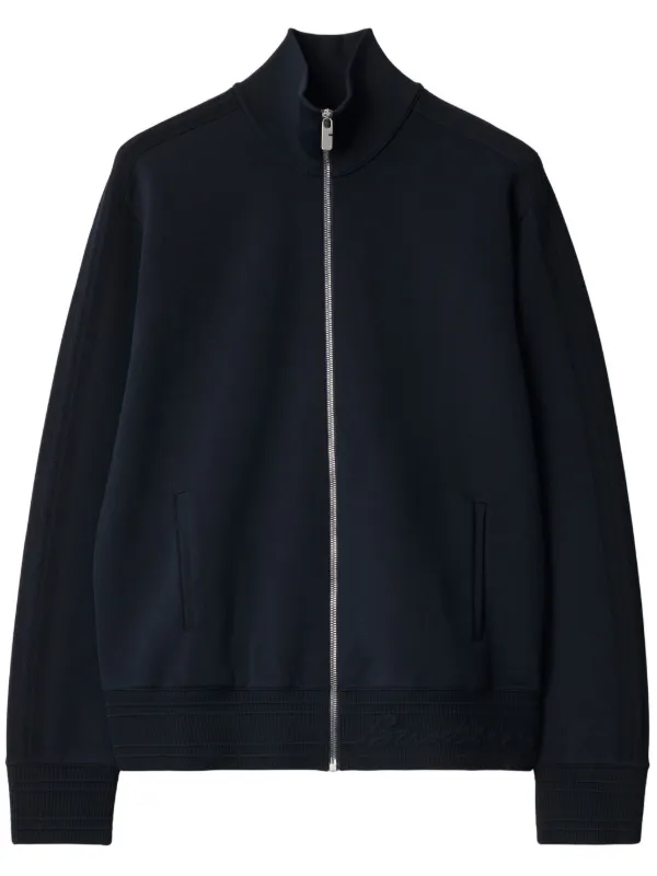 【関税&送料込】Burberry Embroidered Polyester Jacket Burberry EKD Embroidered Hooded Jacket | Neiman Marcus