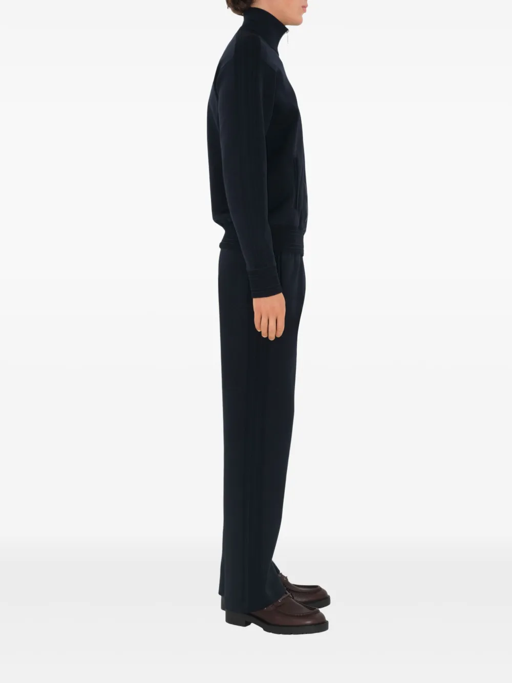 Burberry logo-embroidered Sport Jacket | Blue | FARFETCH