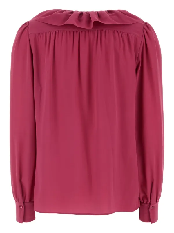 Chloé シルク ブラウス | ピンク | FARFETCH JP