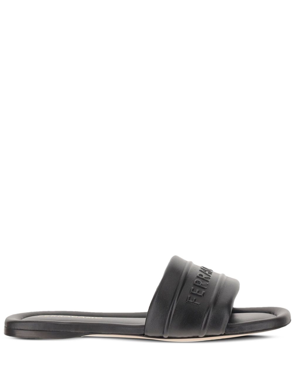 Ferragamo Hotel slippers Zwart