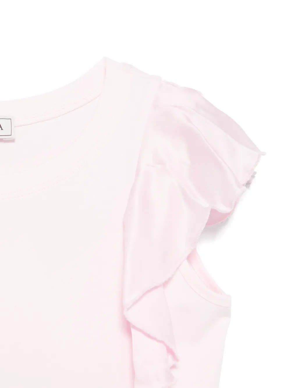 Monnalisa Tanktop met ruches Roze