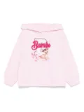 Monnalisa x Disney Bambi-print hoodie - Pink