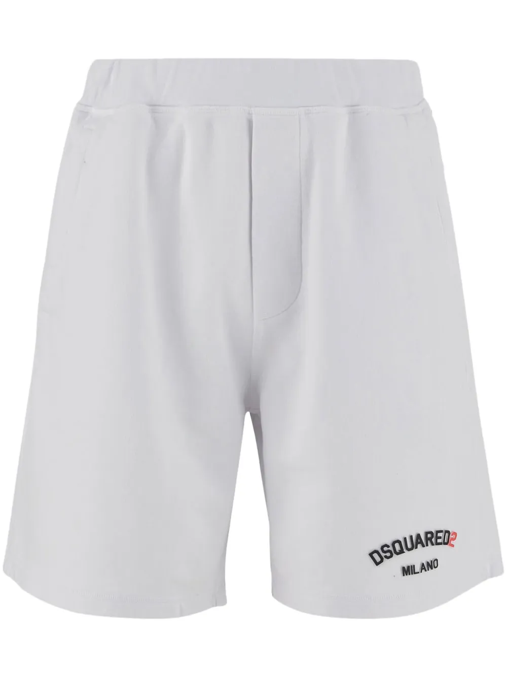 DSQUARED2 Trainingsshorts met logoprint Wit