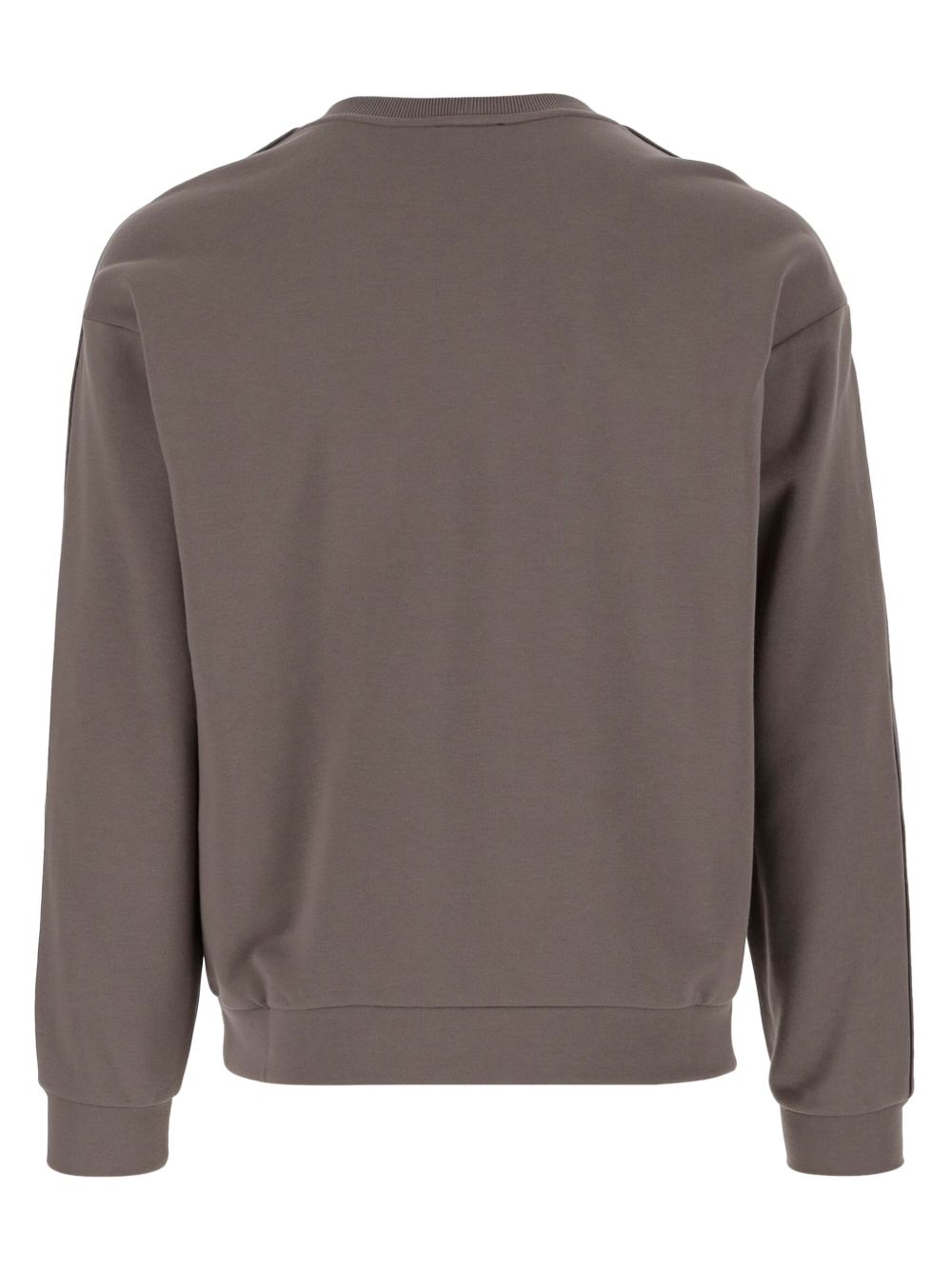 Giorgio Armani Sweater met logoprint - Bruin