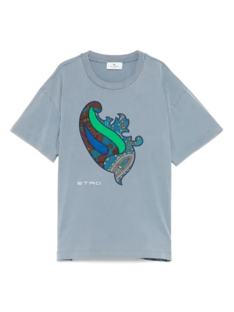 ETRO KIDS motif-embroidered T-shirt
