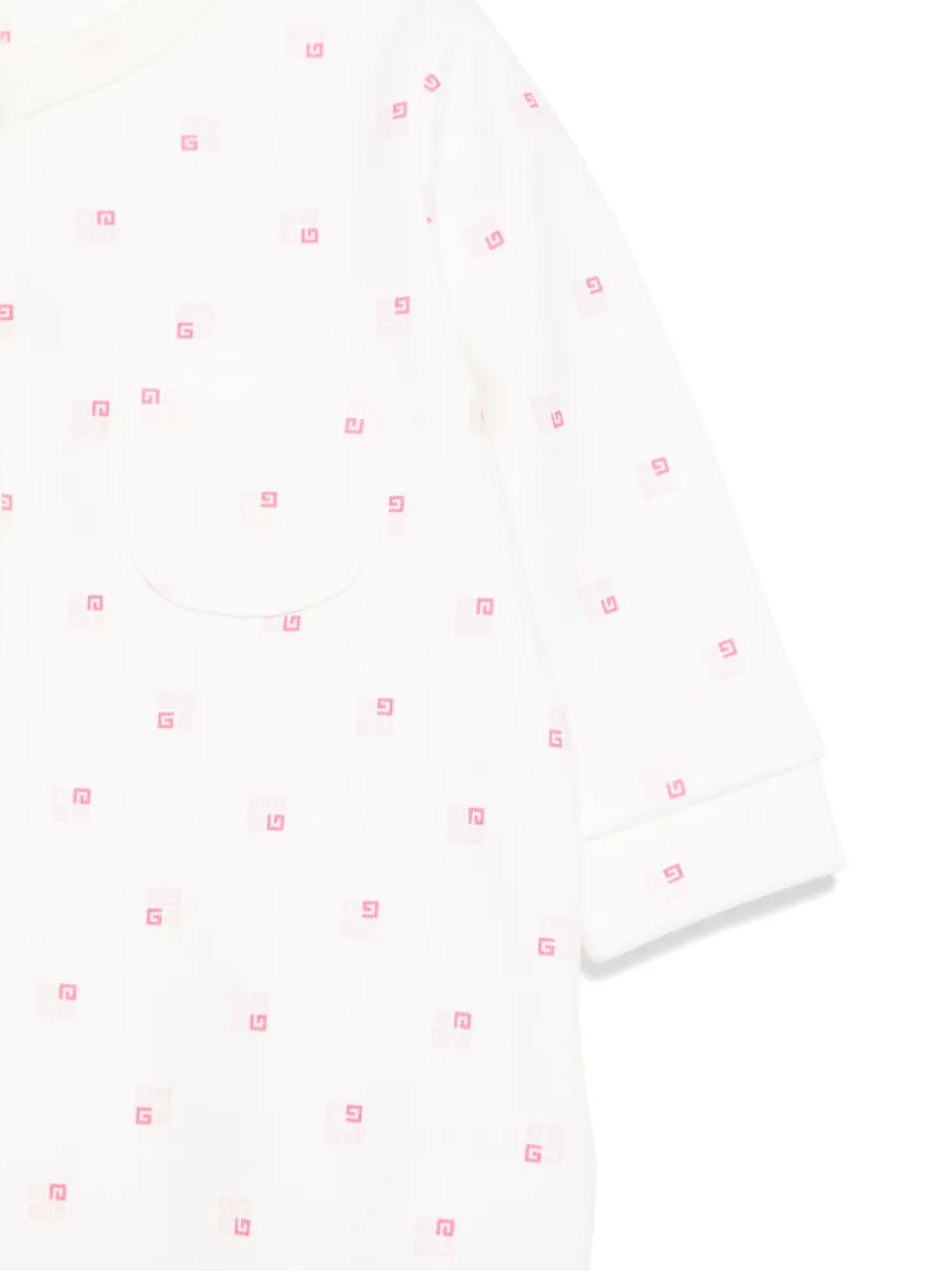 Givenchy Kids Pyjama met 4G-print Wit