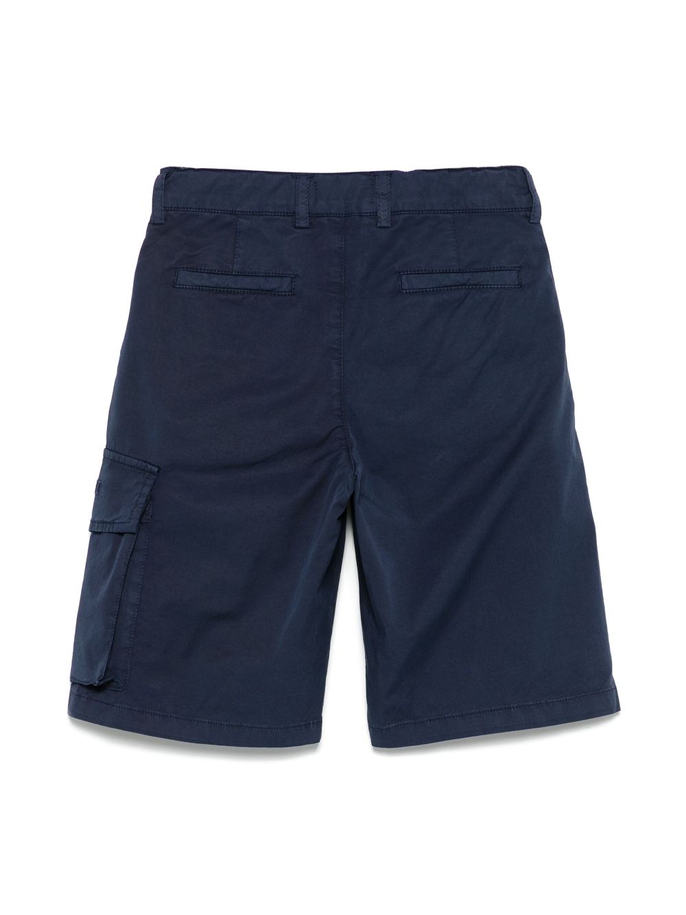 Missoni Kids logo-embroidered cargo shorts - Blue