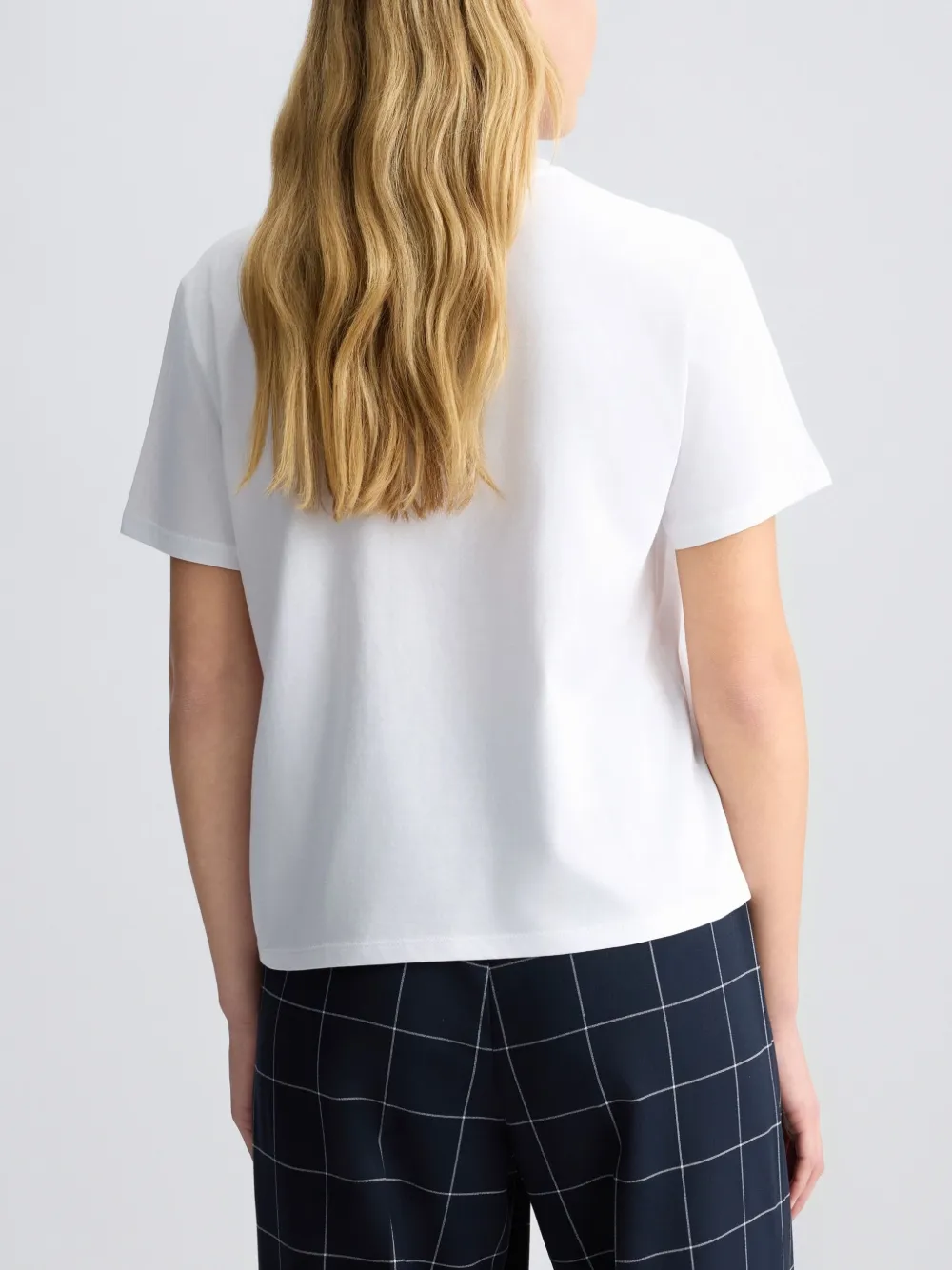 LIU JO T-shirt met stras anker Wit