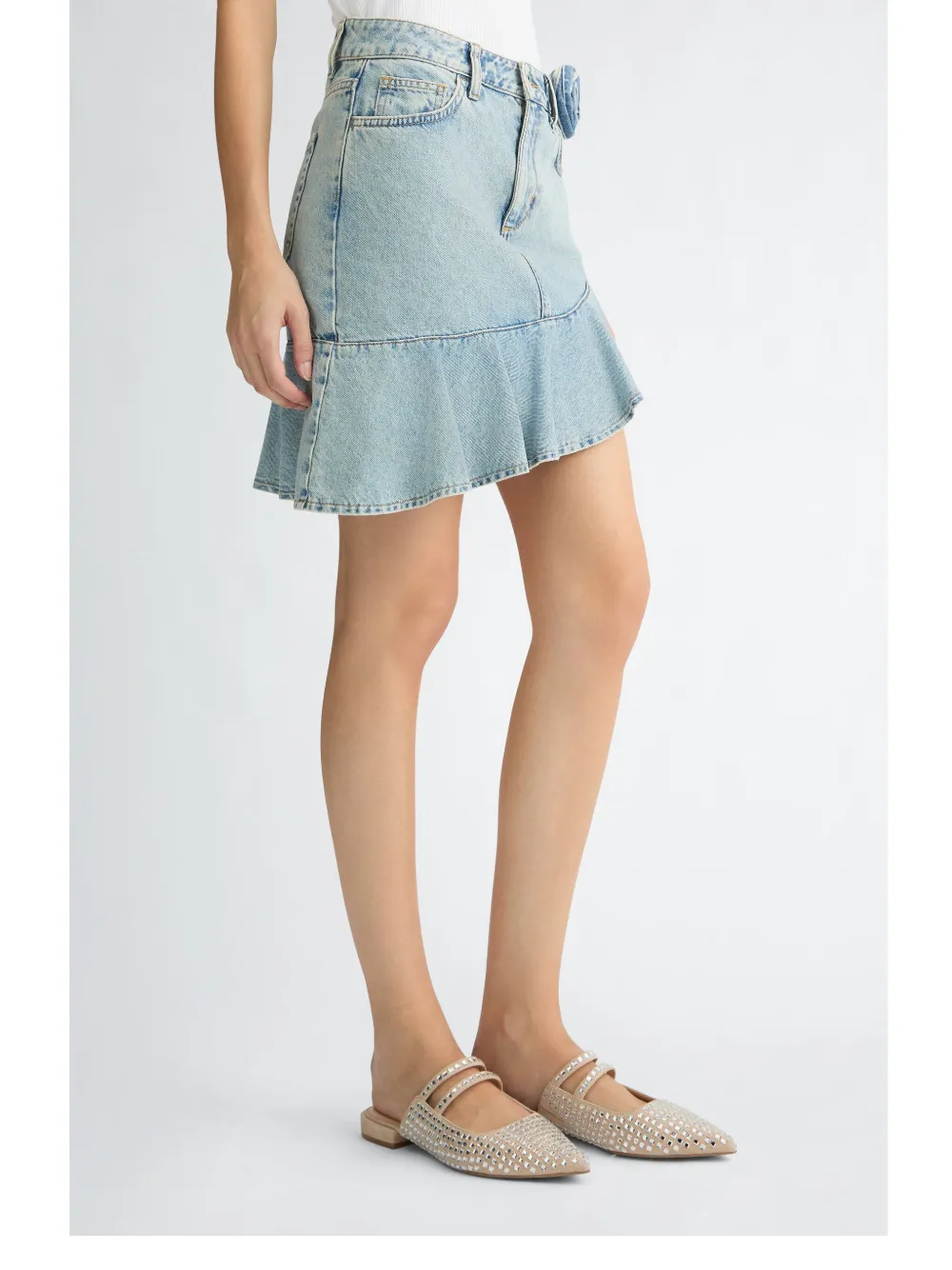 Liu •jo Skirt Liu Jo Woman Color Blue In Blue