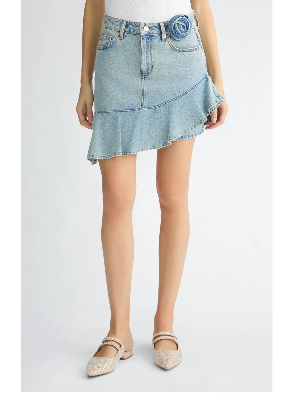 Liu •jo Skirt Liu Jo Woman Color Blue In Blue