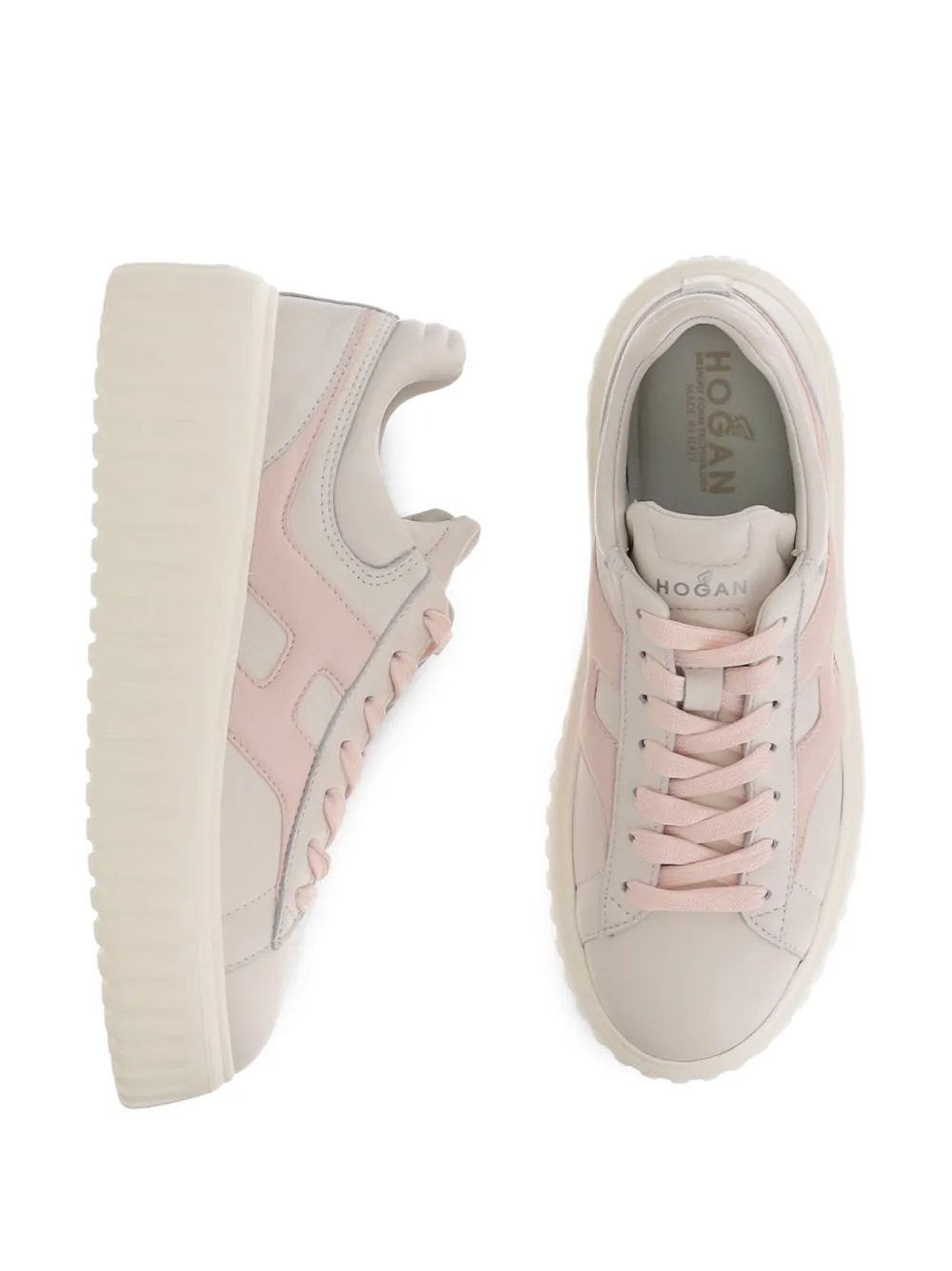 Hogan H-Stripes sneakers Roze