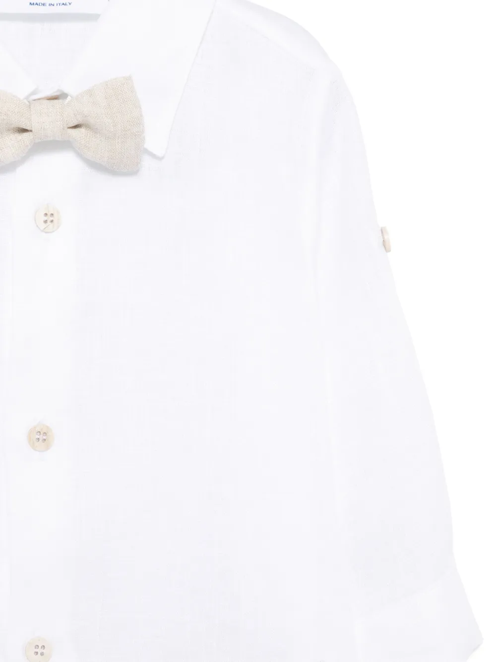 Colorichiari Gestreepte top en shorts Wit