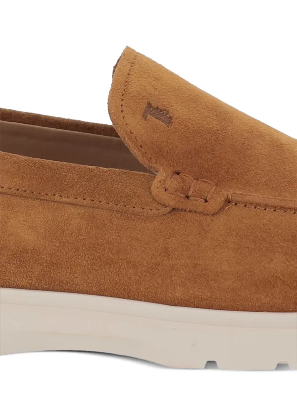 Tod's スエード ローファー | ブラウン | FARFETCH JP