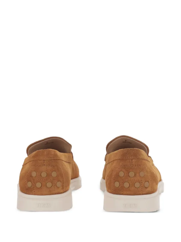 TOD'S ブラウン スエード ローファー Tod's スエード ローファー | ブラウン | FARFETCH JP