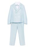 Colorichiari double-breasted suit - Blue