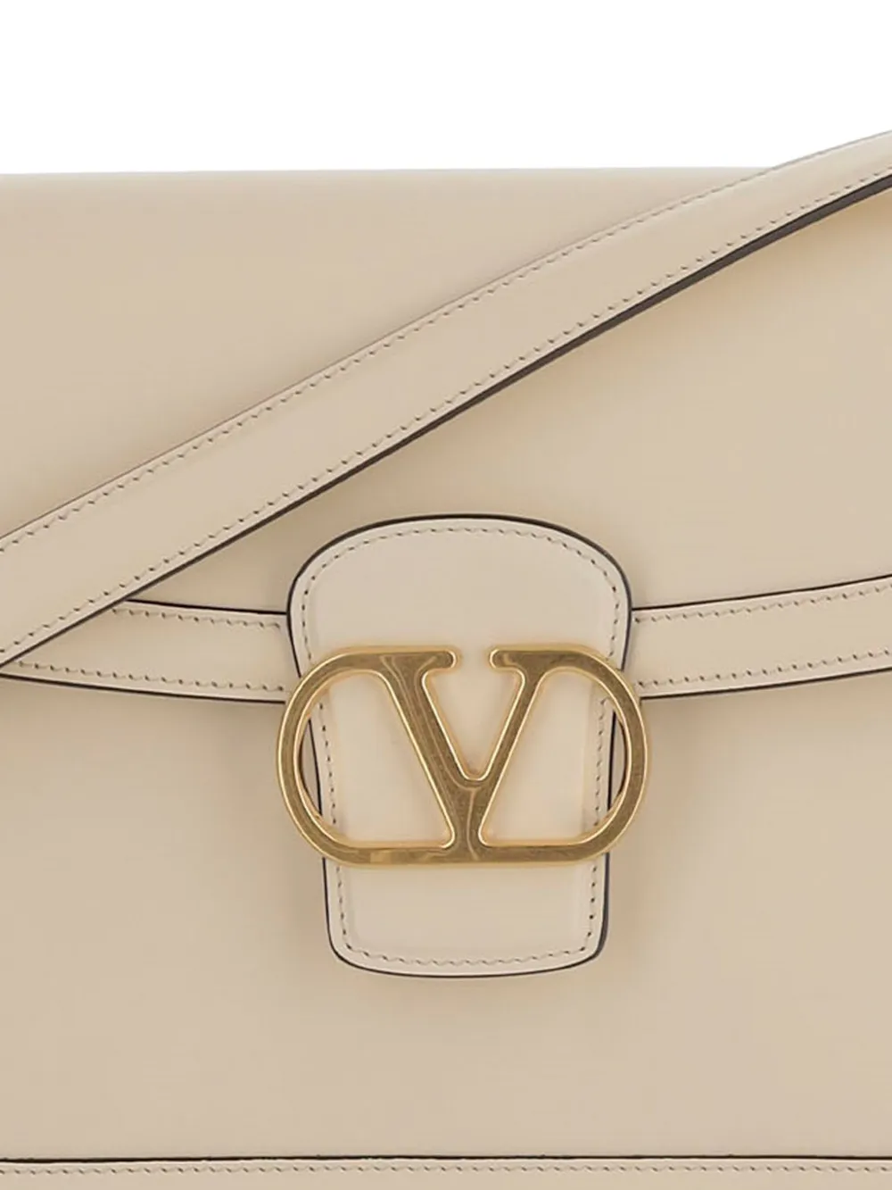 Valentino Garavani 9TO5 crossbodytas Beige
