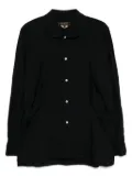 Black Comme Des Garçons panelled shirt