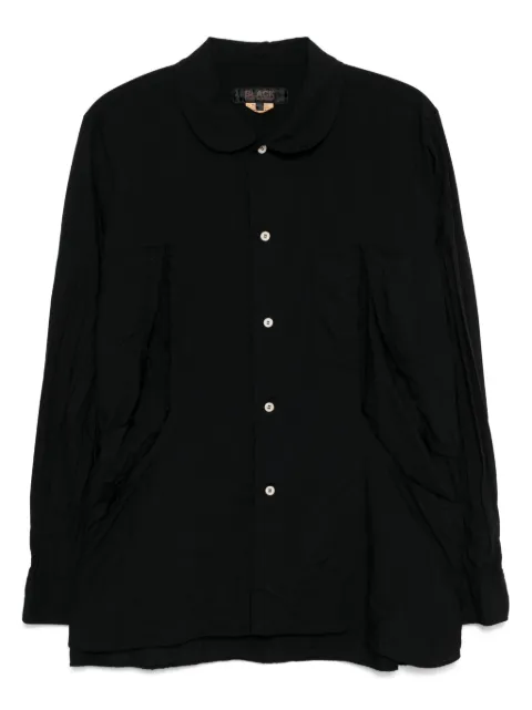 Black Comme Des Garçons قميص بأجزاء مخيوطة